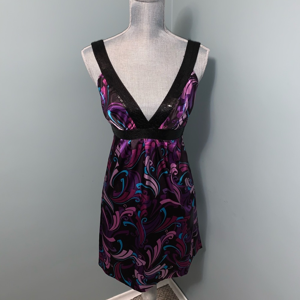 GUESS authentic brand mini boho cocktail dress sz 3 sundress wedding guest